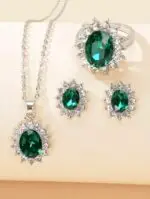 4-Piece Women’s Evening Jewelry Set